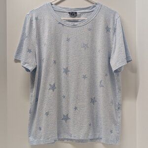 Splendid Short Sleeve Top Tee in Blue Star